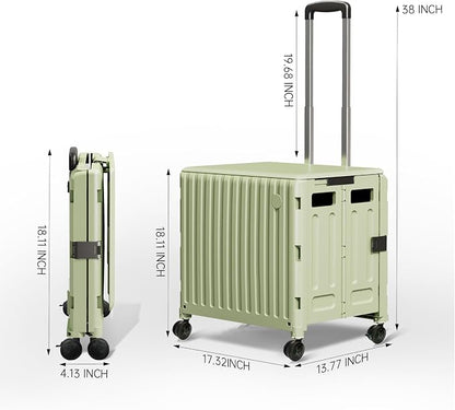 Heavy Duty Rolling Cart for Stairs：Collapsible Utility Crate - Image 4