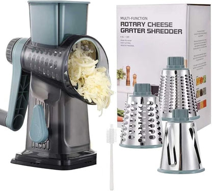 Rotary Cheese Grater, 3-in-1 Shredder by Unknown