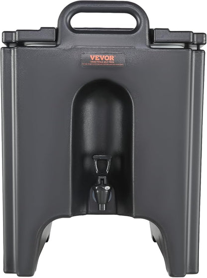 VEVOR Insulated Beverage Dispenser, 10 Gallon, Food-grade LL9450UP Hot and Cold - Image 10