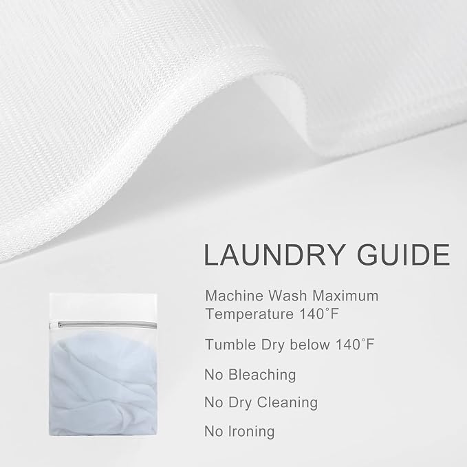 Muchfun 3Pcs Durable Fine Mesh Laundry Bags - Image 2