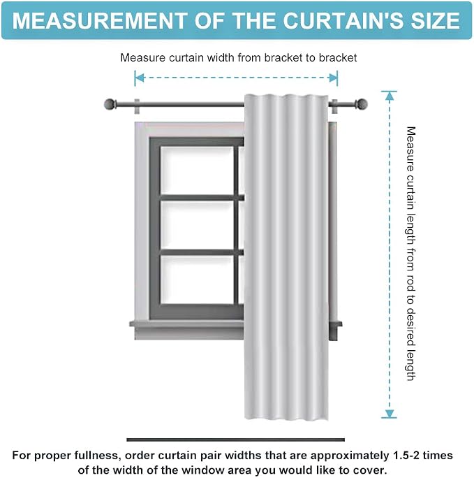 RYB HOME Curtains for Living Room - Image 8