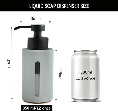 Enra Glass Dish Soap Dispenser - Image 4