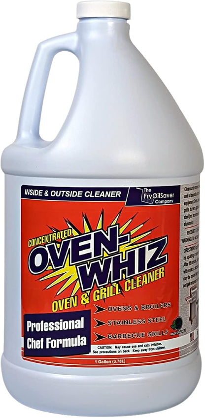 4 x 1 Gallon Oven-Whiz Oven & Grill Cleaner by FryOilSaver Co., Tough Stain - Image 2