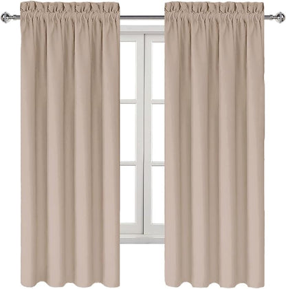 DWCN Blackout Curtains for Living Room Thermal Insulated, Energy Saving & Noise - Image 9