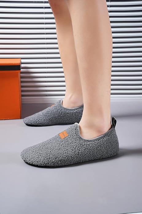Adult Indoor House Slippers Socks Lightweight Non Slip Grip House Home Shoes - Image 6