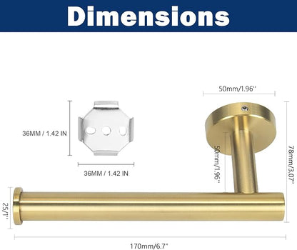 NearMoon Bathroom Toilet Paper Holder, Premium SUS304 Stainless Steel Rustproof - Image 6