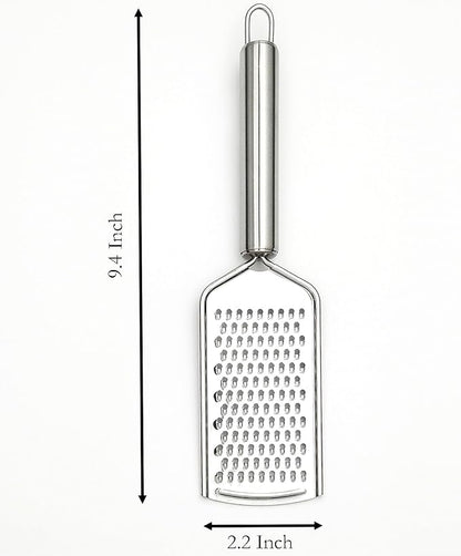 Cheese Grater, 9.4 Inch x 2.2 Inch Stainless Steel Vegetables Zester - Image 2