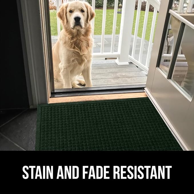 GORILLA GRIP Front Door Mat, Indoor Outdoor Ultra Absorbent HydroAbsorb Doormat - Image 10