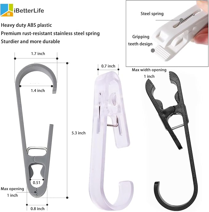 iBetterLife Clothes Pins Heavy Duty Outdoor - Image 7