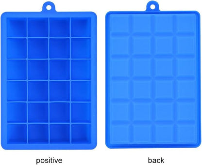 Ice Cube Tray, Silicone Square Ice Trays Easy Release Stackable Ice Cube Mold - Image 7