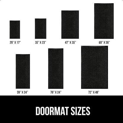 GORILLA GRIP Traffic Guard Door Mat, Heavy Duty Welcome Mats, Commercial Office - Image 6