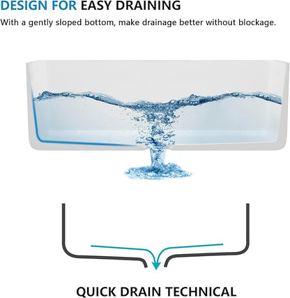 33 White Farm Sink Workstation - Fulorni 33"x21" Apron Front Farmhouse Sink Workstation with Slide Ledge White Ceramic Porcelain Fireclay Single Bowl Farmer Kitchen Sink Basin