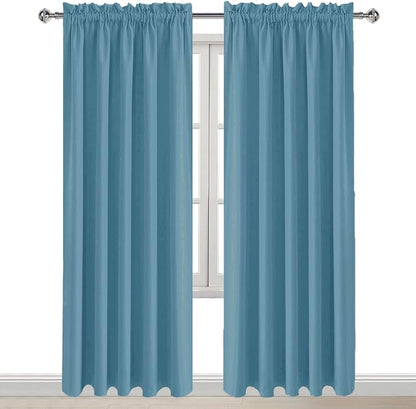DWCN Blackout Curtains for Living Room Thermal Insulated, Energy Saving & Noise - Image 9