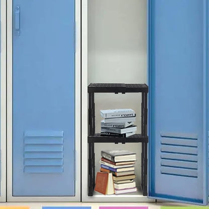 Svartur Locker Shelf Adjustable Height and Width, Locker Organizer - Image 2