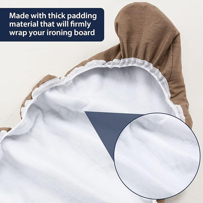 Seiritex Small Ironing Board Cover 13 x 37 inch, Fits Over The Door Ironing - Image 5