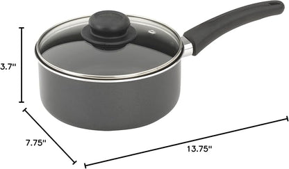 GoodCook Everyday Nonstick Sauce Pan w/Lid, 2 Quart - Image 7
