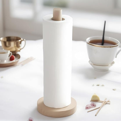 KitchLife Wooden Paper Towel Holder Countertop - Image 6