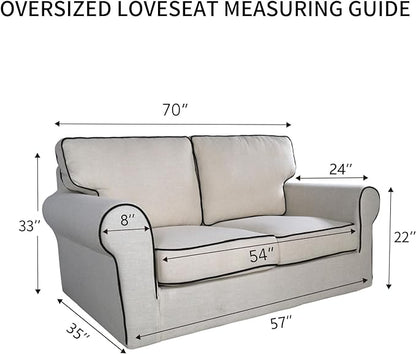 PureFit Reversible Quilted Sofa Cover, Water Resistant Furniture Protector - Image 6