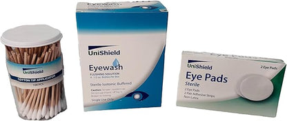 3-Shelf Metal 1st Aid Cabinet Class A, Large Capacity First Aid Wall Mount Medicine Cabinet, Secure Metal Med Box with Easy Access, Exceeds OSHA/ANSI Z308.1 2015, Over 900 Pieces