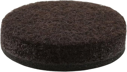SoftTouch 1" Round Felt Pads – Heavy Duty Self-Stick Furniture Floor Protectors - Image 2