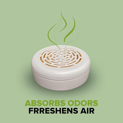Citrus Magic For Closets Odor Absorbing Solid Air Freshener, Bamboo Rainforest - Image 6