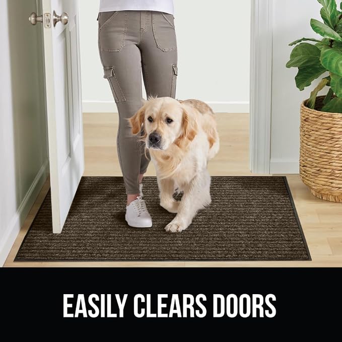 GORILLA GRIP Traffic Guard Door Mat, Heavy Duty Welcome Mats, Commercial Office - Image 5