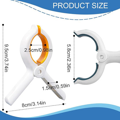 Extra LargeTowel Clips for Beach Chairs 3 Pack, 3.7 Inch Beach Towel Clips - Image 4
