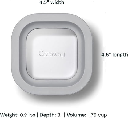 Caraway 2pc Glass Food Storage Set - Image 3
