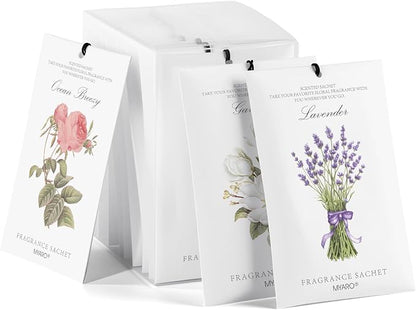 MYARO 12 Packs Scented Sachets for Drawer and Closet, Long-Lasting Sachets Bags - Image 9