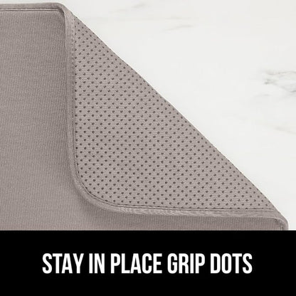 GORILLA GRIP Ultra Water Absorbent Microfiber Dish Drying Mat, Quick Dry Thick - Image 4
