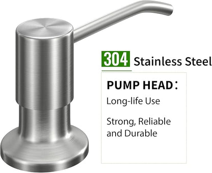 Kitchen Sink Soap Dispenser, Built in SoapDispenser, Counter Lotion Dispenser - Image 4