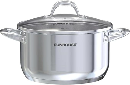 SUNHOUSE Stainless Steel Stock Pot by SUNHOUSE