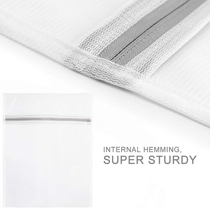 Muchfun 3Pcs Durable Fine Mesh Laundry Bags - Image 4