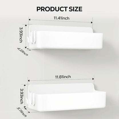 Nieifi Adhesive Wall Shelf, Shower Shelves, Shower Organizer - Image 2