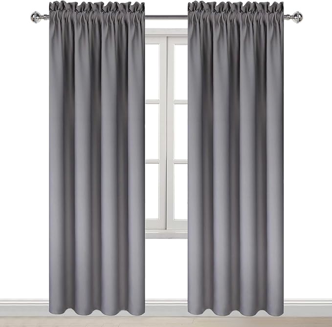 DWCN Blackout Curtains for Bedroom – Thermal Insulated Room Darkening Drapes - Image 9