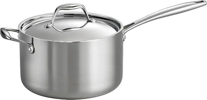 Tramontina Signature Tri-Ply Clad Stainless Steel 4-Quart Sauce Pan by Tramontina