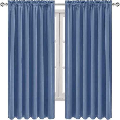 DWCN Blackout Curtains for Living Room Thermal Insulated, Energy Saving & Noise - Image 9