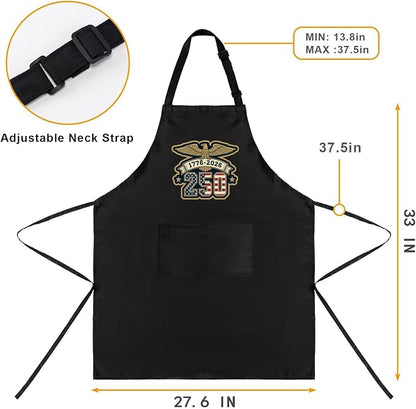 Us 250 Years Of Freedoms Apron - Image 3