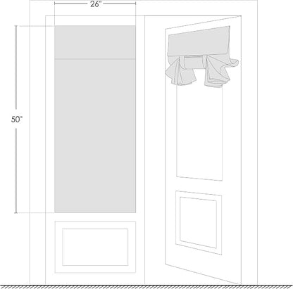 NICETOWN Linen Blend Small Window Curtains - Image 2