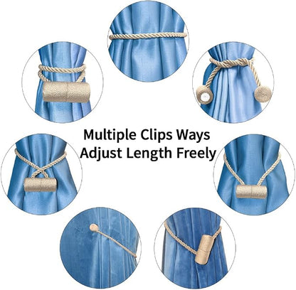 18 Inch Strong Magnetic Curtain Tiebacks, Curtain Holdbacks Modern Upgrade - Image 6