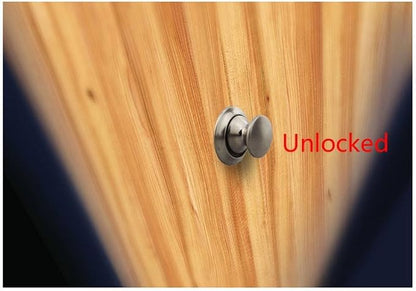 Encell Set of 5 Push Button Latch Cupboard - Image 4