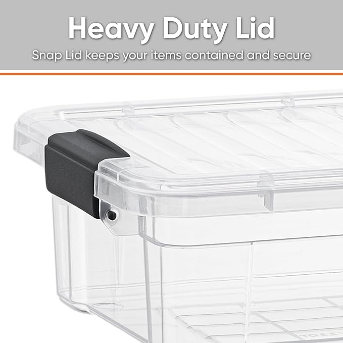 Superio Clear Storage Bins - Image 4
