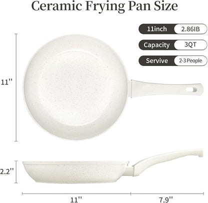Innerwell Ceramic Non Stick Frying Pan - Image 2