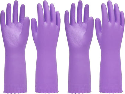 PACIFIC PPE 2 Pairs Reusable Dishwashing Cleaning Gloves by PACIFICPPE