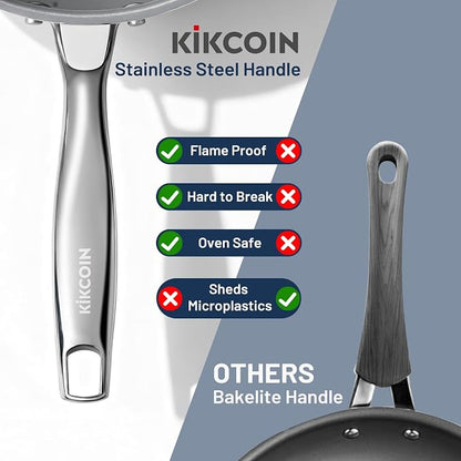 Kikcoin Non Stick Frying Pans - Image 7