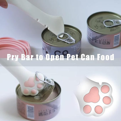 Meow&Woof Cover for Pet Can Food/Cat Wet Food Spoon/Lid for Dog Cans/Cute Paw - Image 3