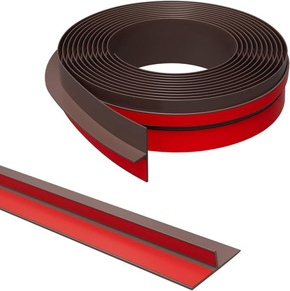 T-Shaped Door Draft Stopper, 1.97 in x 40 Ft Silicone Seal Strip by Elvone