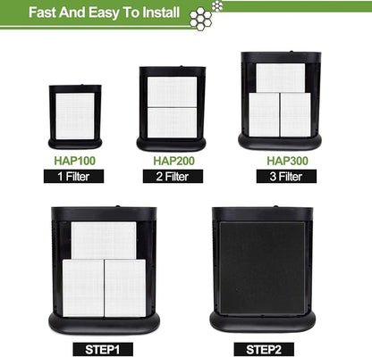 Smilyan 6 Pack Hpa300 HEPA Replacement Filter R - Image 7