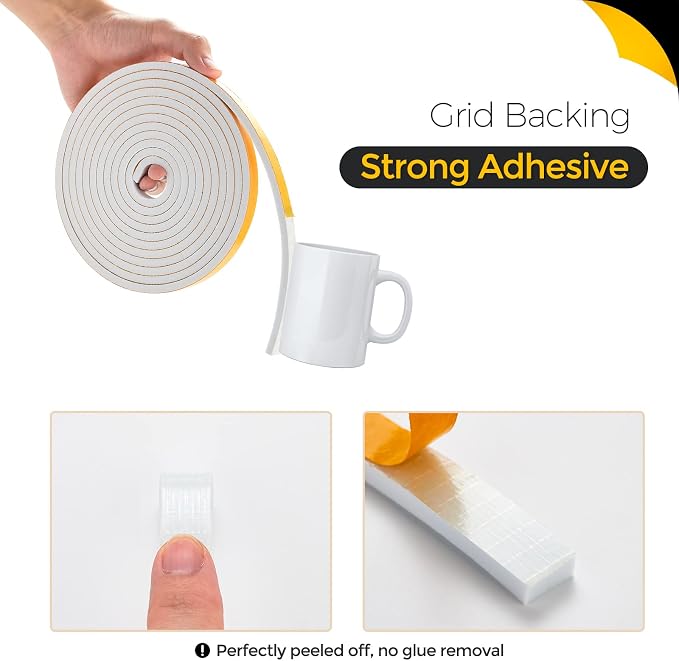 16.5 Feet Weather Stripping Door Seal, Window Insulation - Image 2