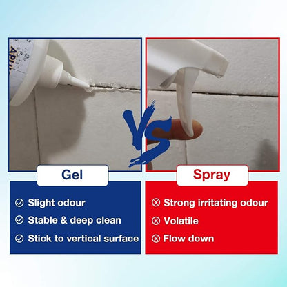 APULITO Household cleaner Gel for Bathroom Shower Kitchen Tile Sink Countertop - Image 3